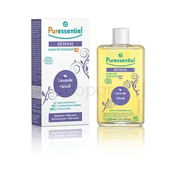 PURESSENTIEL HUILE DE MASSAGE DETENTE BIO 100ML