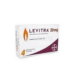LEVITRA 20MG BOITE DE 4 COMPRIMES