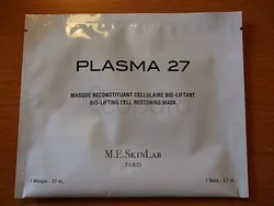 PLASMA27 MASQUE RECONSTITUANT CELLULAIRE BIO-LIFTANT