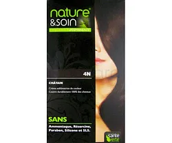 NATURESOIN COLORATION PERMANENTE CHATAIN 4N