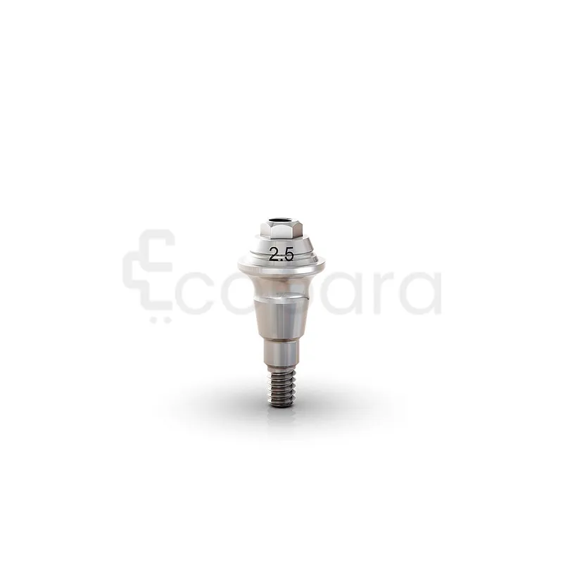 CONIQUE MINI ANGULATION 0° HG 0.8MM D 4.8MM TITANE PARTIES SECONDAIRE GM REF 115.243