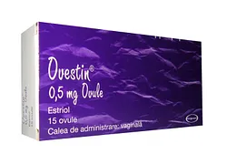 OVESTIN 0.5MG BOITE DE 15 OVULES