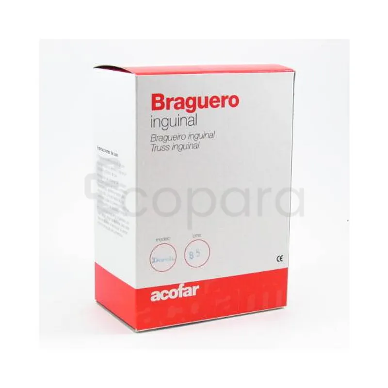 ACOFAR BRAGUERO INGUINAL DCHO 85CM