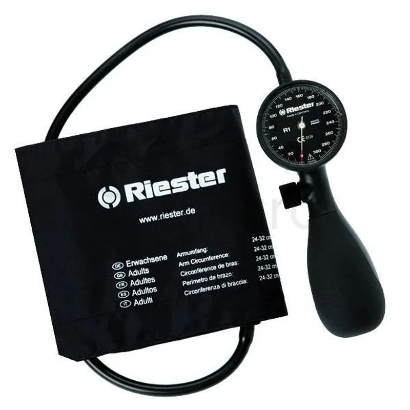 RIESTER TENSIOMETRE BRASSARD NOIR VELCRO REFERENCE R1250-107