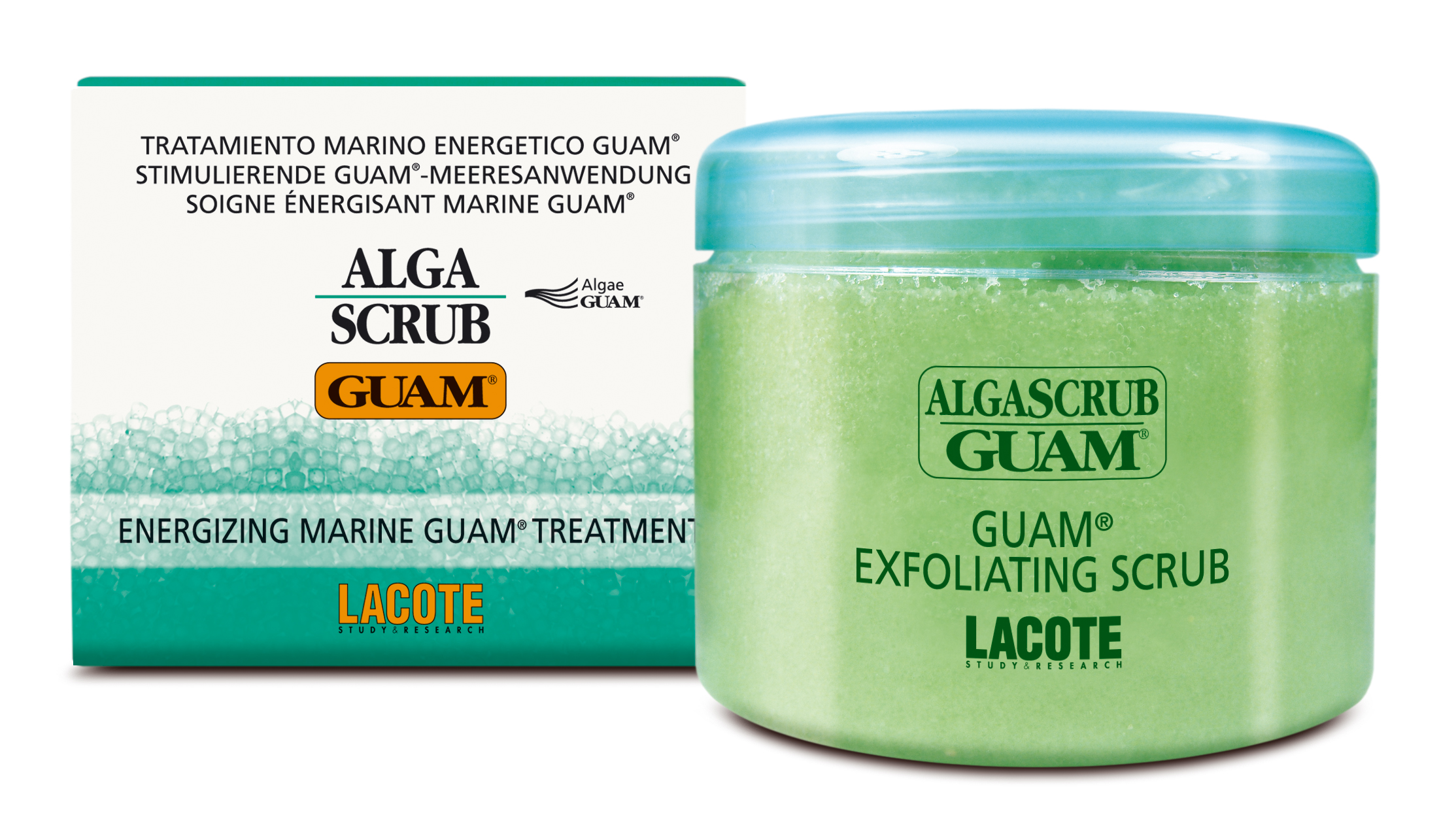 GUAM ALGA SCRUB GOMMAGE EXFOLIANT ENERGISANT CORPS 50ML