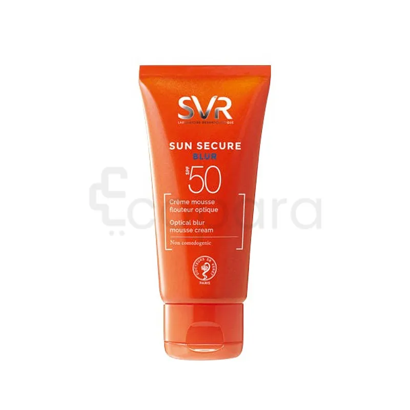 SVR SUN SECURE BLUR CREME MOUSSE FLOUTEUR OPTIQUE INVISIBLE SPF50 50ML