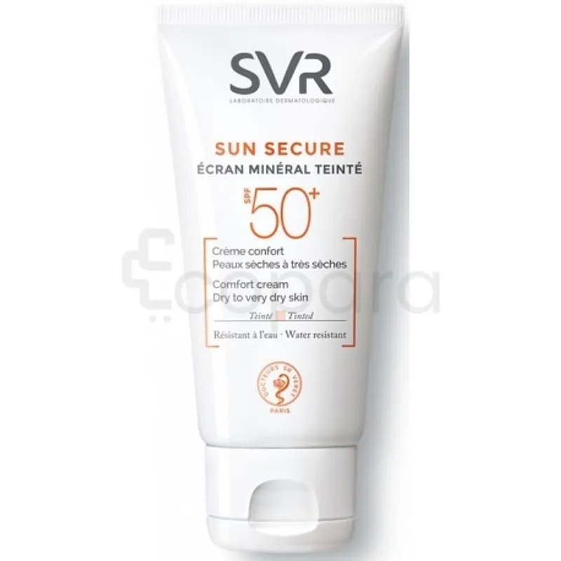 SVR SUN SECURE ECRAN MINERAL TEINTE SPF50+ PEAUX SECHES A TRES SECHES 50ML