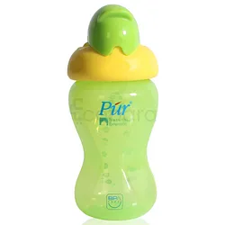 PUR NATURAL EXTENSION GOBELET VERT AVEC PAILLE