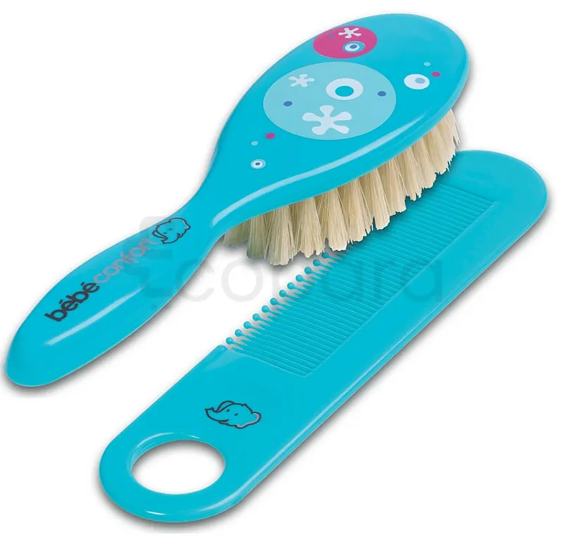 BEBE CONFORT BROSSE + PEIGNE NATURAL JAUNE REFERENCE 32000086
