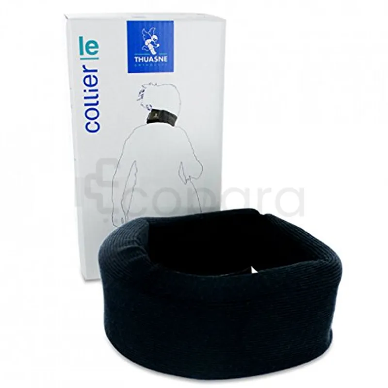 THUASNE LE COLLIER COLLIER CERVICAL SOUPLE C1 9CM NOIR REFERENCE 2398B