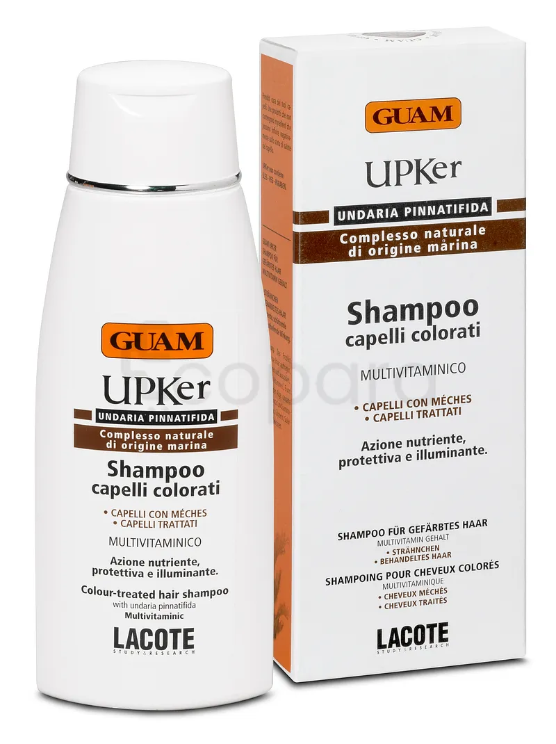 GUAM UPKER SHAMPOOING CHEVEUX COLORES 200ML