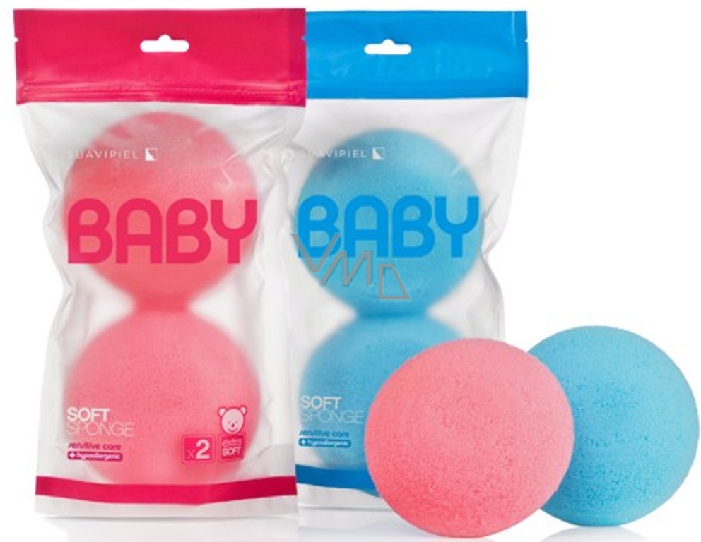 SUAVIPIEL BABY SOFT SPONGE EPONGE DOUCE POUR BEBE BOITE DE 2