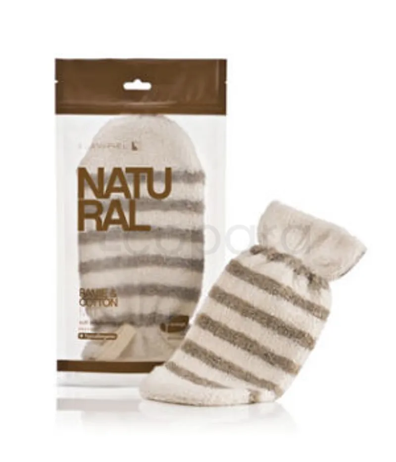 SUAVIPIEL NATURAL RAMIE & COTTON MITT GANTS RAMIE ET COTON NATUREL