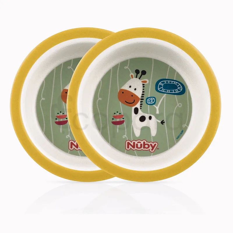 NUBY ASSIETTE BAMBOO IMPRIMEE REFERENCE 20-ID5501