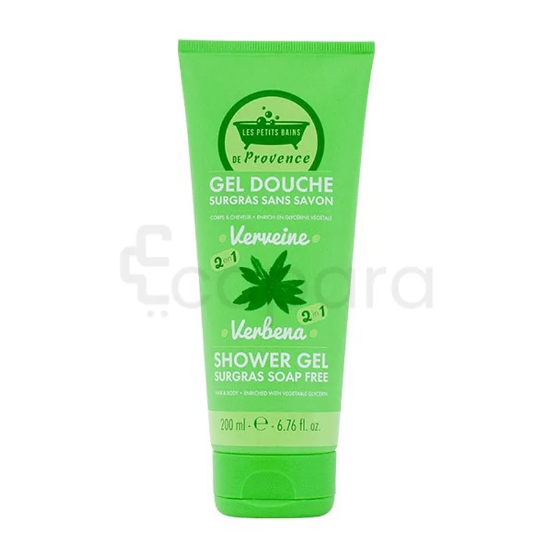 LES PETITS BAINS DE PROVENCE GEL DOUCHE SURGRAS SANS SAVON VERVEINE 200ML