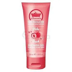 LES PETITS BAINS DE PROVENCE GEL DOUCHE SURGRAS SANS SAVON PECHE 200ML