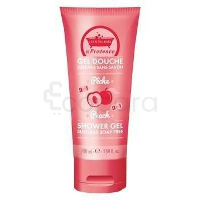 LES PETITS BAINS DE PROVENCE GEL DOUCHE SURGRAS SANS SAVON PECHE 200ML