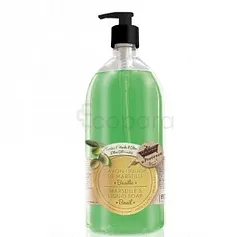 LES PETITS BAINS DE PROVENCE SAVON LIQUIDE DE MARSEILLE BASILIC 1L