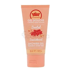 LES PETITS BAINS DE PROVENCE GEL DOUCHE SURGRAS SANS SAVON SANTAL 50ML