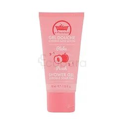 LES PETITS BAINS DE PROVENCE GEL DOUCHE SURGRAS SANS SAVON PECHE 50ML