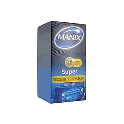 MANIX SUPER SECURITE ET CONFORT BOITE DE 28
