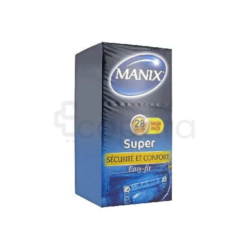 MANIX SUPER SECURITE ET CONFORT BOITE DE 28