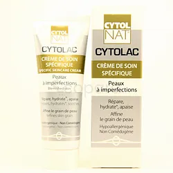 CYTOLNAT CYTOLAC CREME DE SOIN SPECIFIQUE PEAUX A IMPERFECTIONS 50ML
