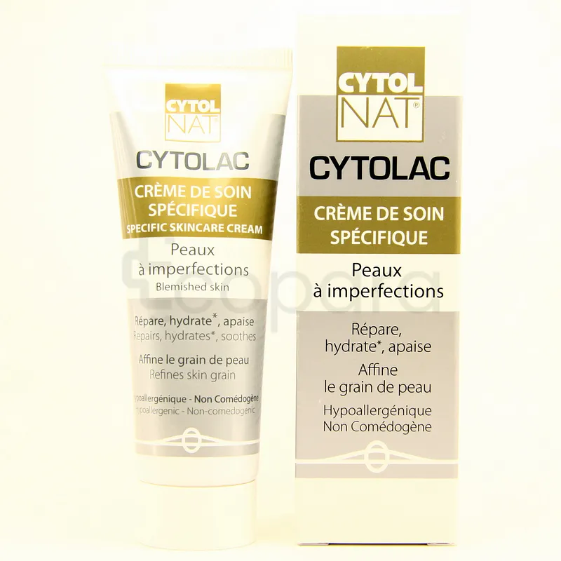 CYTOLNAT CYTOLAC CREME DE SOIN SPECIFIQUE PEAUX A IMPERFECTIONS 50ML