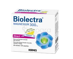 BIOLECTRA ST MAGNESIUM 300MG DIRECT BOITE DE 20 SACHETS