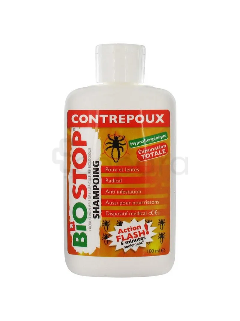 BIOSTOP CONTREPOUX SHAMPOOING 100ML