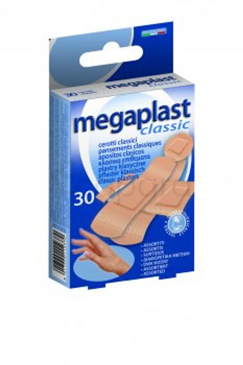 MEGAPLAST CLASSIC PANSEMENTS CLASSIQUES BOITE DE 30 REFERENCE 112370