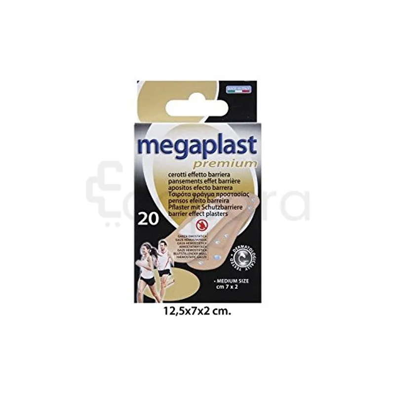 MEGAPLAST PREMIUM PANSEMENTS EFFET BARRIERE BOITE DE 20 REFERENCE 112448