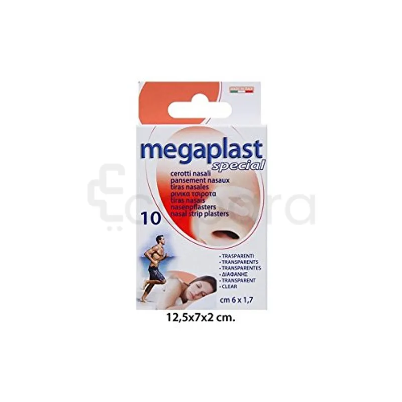 MEGAPLAST SPECIAL PANSEMENTS NASAUX BOITE DE 10 REFERENCE 112462
