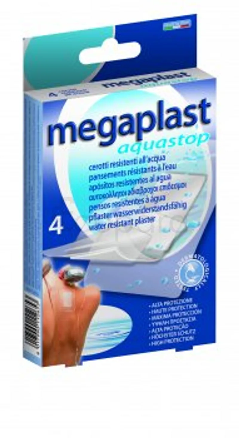 MEGAPLAST AQUASTOP PANSEMENTS RESISTANTS A L'EAU BOITE DE 4 REFERENCE 112653