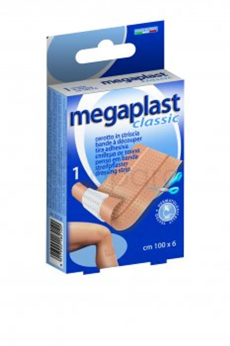 MEGAPLAST CLASSIC BANDE A DECOUPER 100CM*6CM REFERENCE 182120