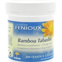 FENIOUX BAMBOU TABASHIR BOITE DE 200 GELULES