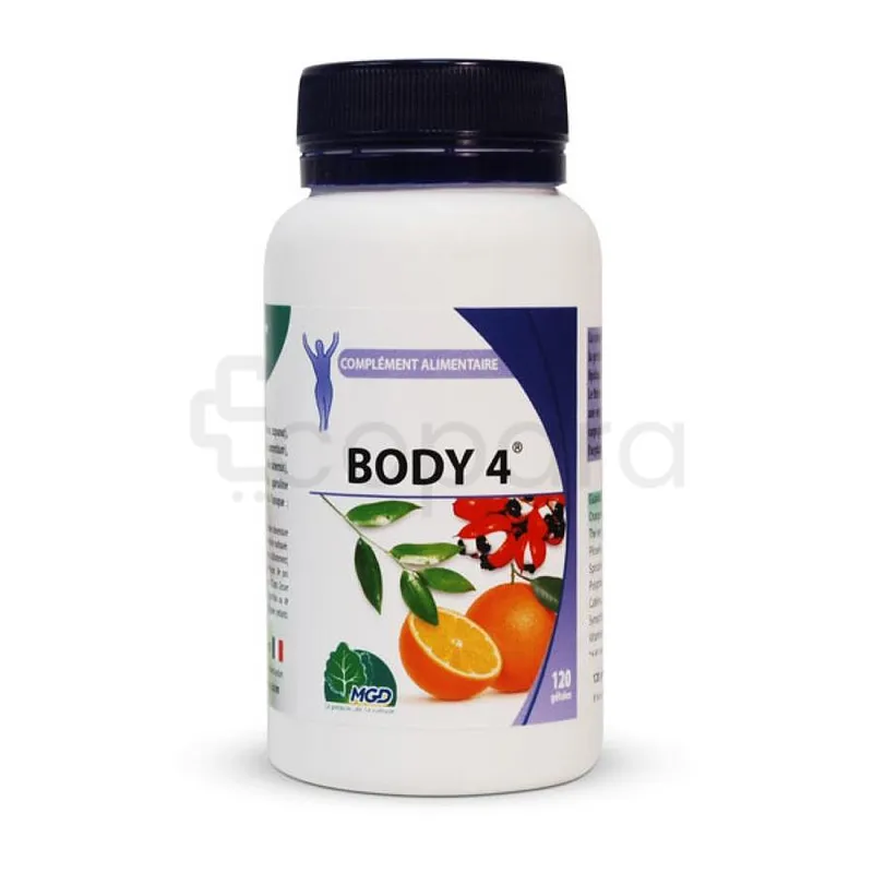 MGD BODY 4 BOITE DE 120 GELULES