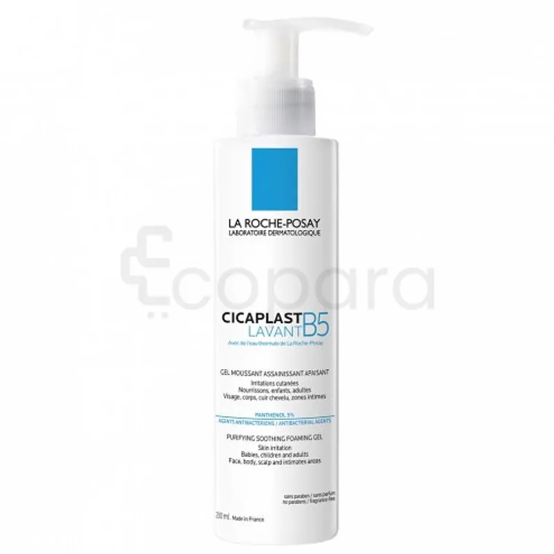 LA ROCHE POSAY CICAPLAST LAVANT B5 GEL MOUSSANT ASSAINISSANT APAISANT 200ML