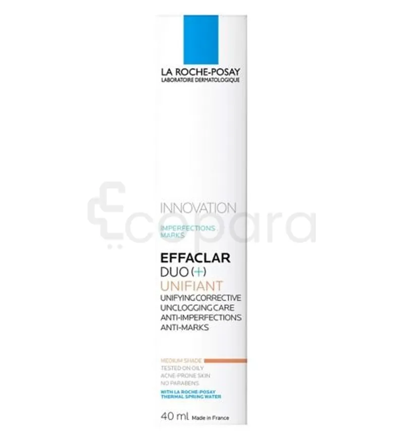 LA ROCHE POSAY EFFACLAR DUO+ UNIFIANT TEINTE MEDIUM 40ML