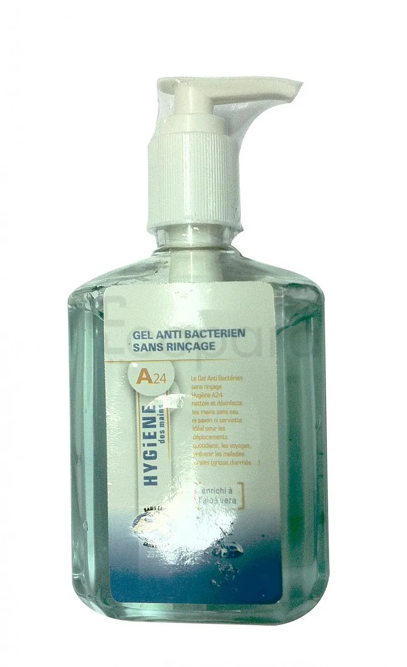 A24 HYGIENE DES MAINS GEL ANTIBACTERIEN SANS RINCAGE 237ML