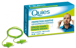 QUIES PROTECTION AUDITIVE SILICONE SOUPLE 26DB BOITE DE 1