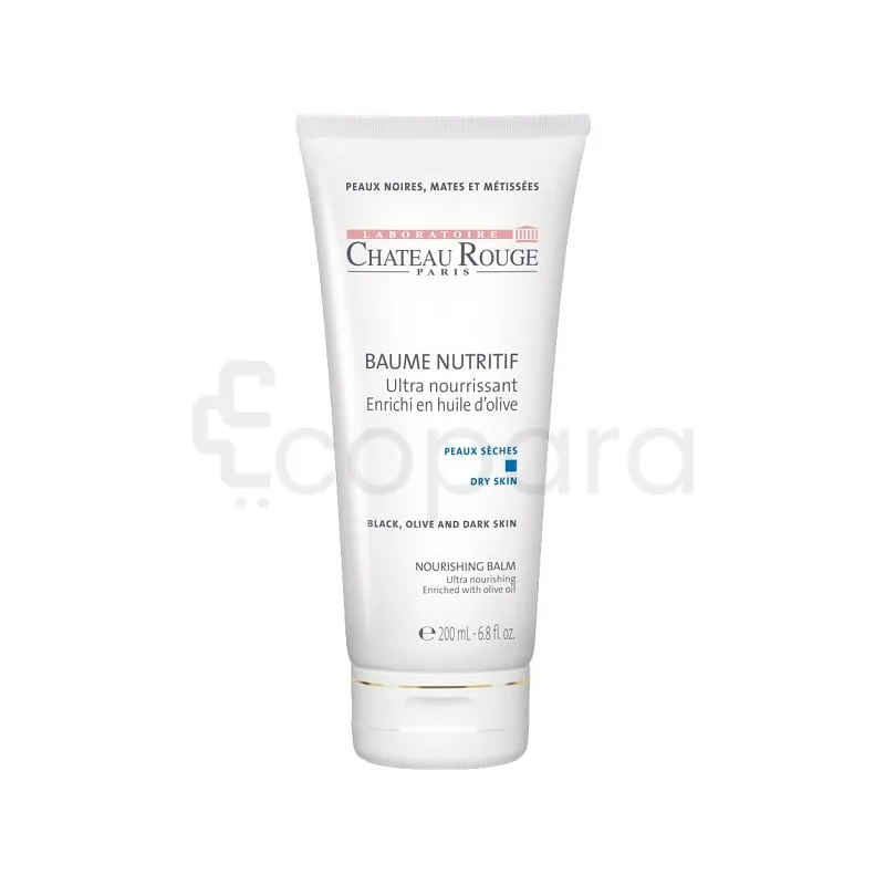 CHATEAU ROUGE BAUME NUTRITIF ULTRA NOURRISSANT ENRICHI EN HUILE D'OLIVE PEAUX SECHES 200ML