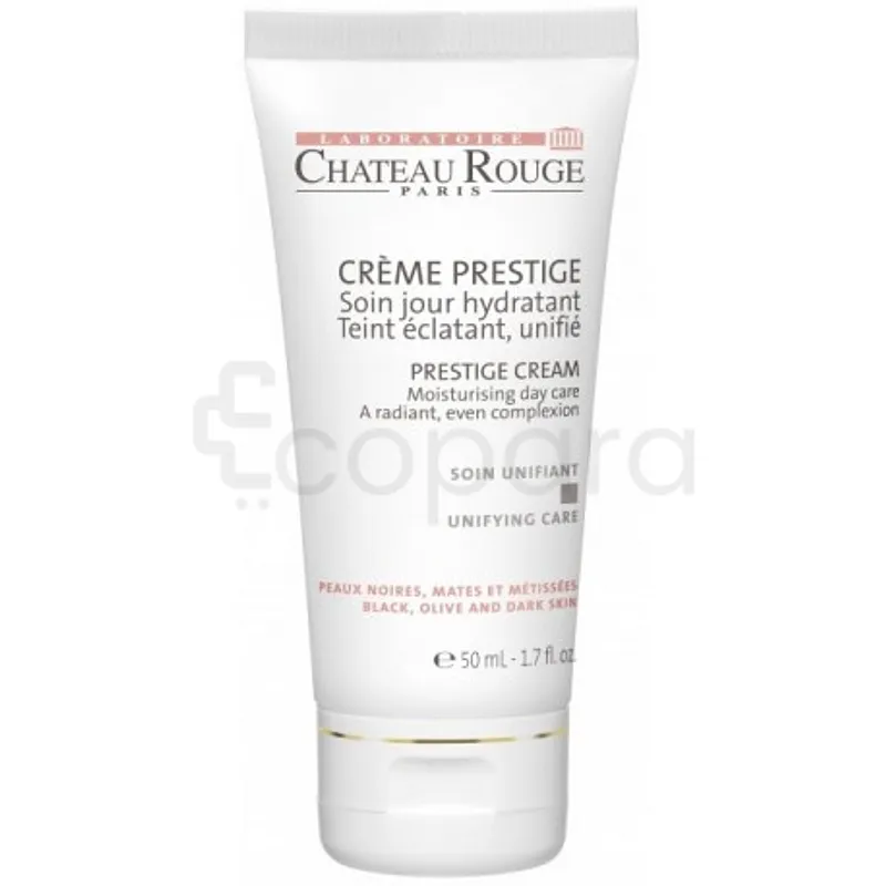 CHATEAU ROUGE CREME PRESTIGE ECLAIRCISSANTE VISAGE SOIN JOUR HYDRATANT SOIN UNIFIANT 50ML