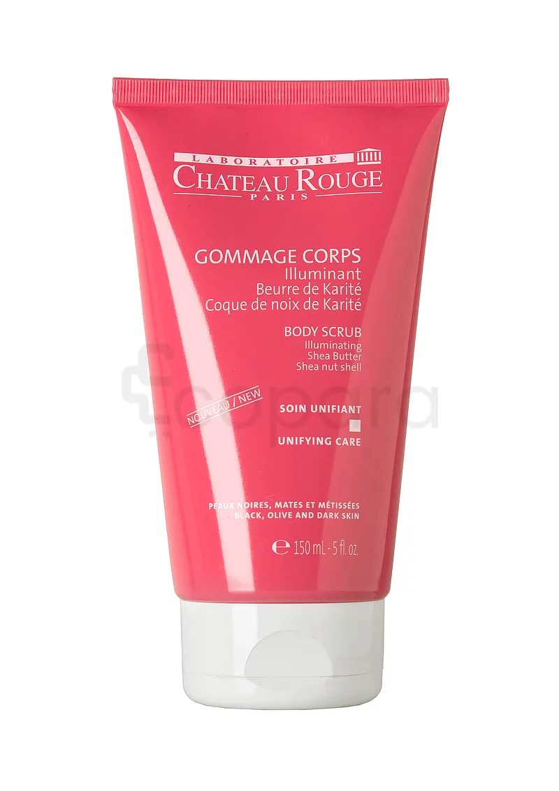 CHATEAU ROUGE GOMMAGE CORPS ILLUMINANT BEURRE DE KARITE 200ML