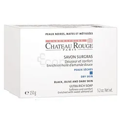 CHATEAU ROUGE SAVON SURGRAS DOUCEUR A L'HUILE D'AMANDE DOUCE PEAUX SÈCHES 150G