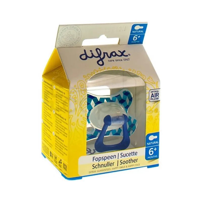DIFRAX SUCETTE NATURELLE AVEC ANNEAU 6MOIS+ REFERENCE 127