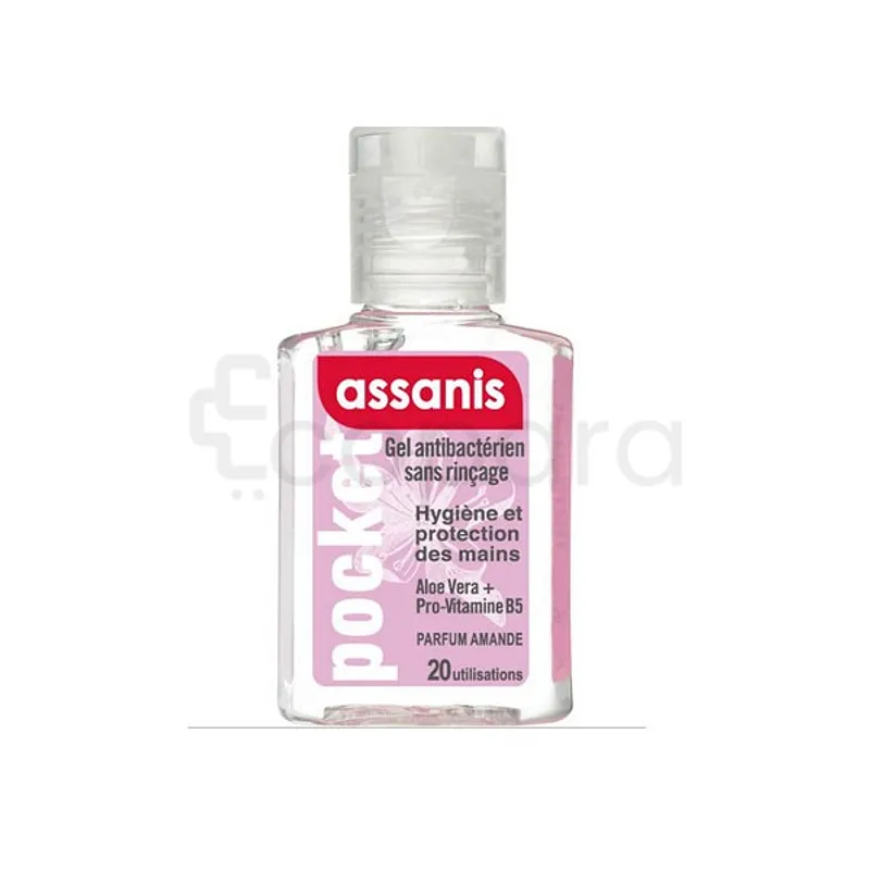 ASSANIS GEL ANTIBACTERIEN AMANDE POCKET 20ML