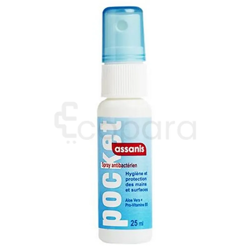 ASSANIS SPRAY ANTIBACTÉRIEN POCKET 25ML