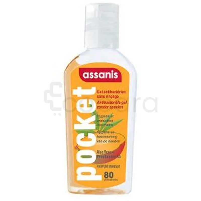 ASSANIS GEL ANTIBACTERIEN MANGUE POCKET 80ML
