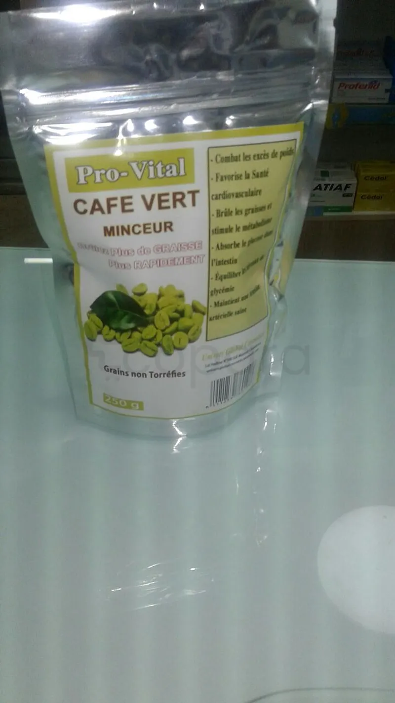 PRO-VITAL CAFE VERT MINCEUR GRAINS NON TORREFIES 250G